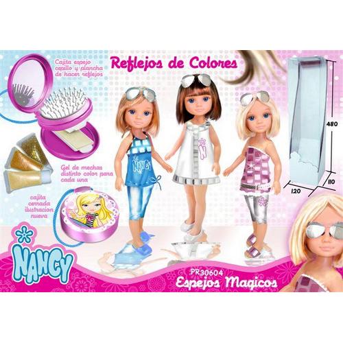 Кукла Нэнси с короткой стрижкой и волшебное зеркальце  